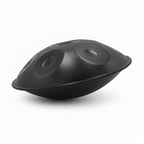 Handpan Artisanal Ré Mineur - Noir Cosmique (9/10/12 Notes)